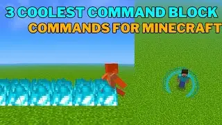 3 Coolest Command Block Commands on Minecraft Bedrock #2