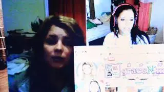 Grace N Michelle Hump via iChat !!! + Halo Reach Winners