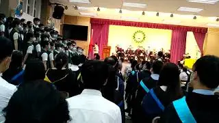 performing at the SSCC 2022 graduation ceremony 
