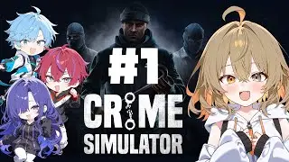 【Crime Simulator】げらぴぽで強盗しにいくぞ～😎