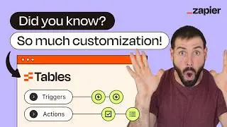 Triggers and Actions for Zapier Tables | Customized Workflows