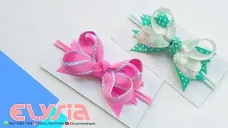 La&ccedil;o Mini Boutique Grosgrain Ribbon 1,5 cm 🎀 DIY by Elysia Handmade