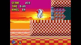 Sonic 3D in 2D (Fangame) IL Speedrun - Spring Stadium Act 1 (1:30)