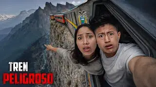 SUBIMOS AL TREN MÁS PELIGROSO DEL MUNDO - Karito La Tóxica, Ni Q' Fuera TV