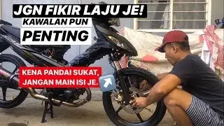 LC135 OIL FORK SUKATAN