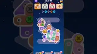 Game video (screw out master) level 39, 40, 41