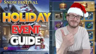 SNOW FESTIVAL! Full Christmas Event Guide! | Age of Empires Mobile