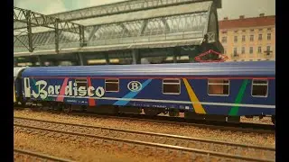 LS Models disco train with sound and lights. Happy New Year !
