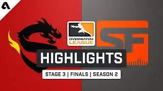 Shanghai Dragons vs. San Francisco Shock | Stage 3 Finals - Overwatch League Highlights S2