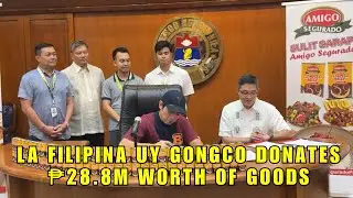*DONATION FROM LA FILIPINA UY GONGCO GROUP &mdash; ₱28.8M VALUE | MAYOR ISKO MORENO | NOV 20, 2025