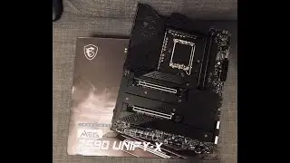 Темный рыцарь &mdash; распаковка MSI MEG Z690 Unify-X