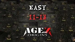 Классическое сражение. Борьба за башни 11-13 easy | Age of Z Origins