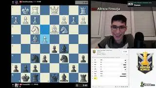 Alireza: Daniel Naroditsky should be banned!