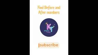 Before and After Numbers Worksheet | Free Printable  #funtime #funlearningathome #worksheets