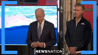 Biden visits Los Angeles area fire station for briefing on wildfires