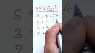 99 % fail........      #reels #viral #maths #mathematics #trending