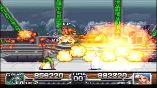 Wild Guns (Super Nintendo) (1cc) (Hard) (2 Players)