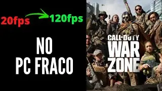 Como RODAR Call Of Duty Warzone em PC FRACO