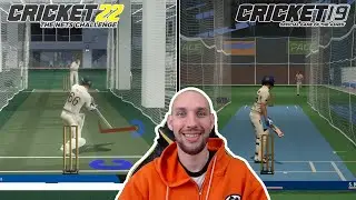 Cricket 22 The Nets Challenge Batting Compared to Cricket 19