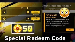 Indonesia Server New Exchange Event & Redeem Code 😱 Garena Free Fire