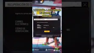 🔥Como RECUPERAR TU CUENTA de FREEFIRE en la nueva actualizaci&oacute;n #freefire #garenafreefire #garena