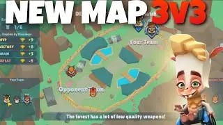 New map in zooba 3V3 gameplay with @TargoGaming 🔥 #zoobagameplay #newvideo #zoobaupdate