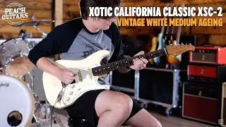 No Talking...Just Tones | Xotic California Classic XSC-2 Vintage White Medium Ageing
