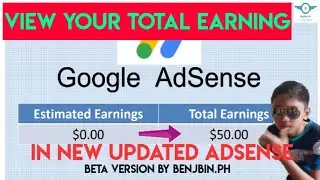 How to Check Total Earnings in AdSense Using updated AdSense Beta Version