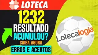 RESULTADO LOTECA 1232 ERROS E ACERTOS LOTECA 1233 PODE TER PR&Ecirc;MIO MILION&Aacute;RIO LOTECA 1232 SURPRESAS