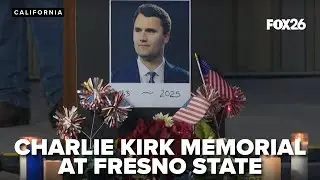Fresno State Turning Point USA chapter honors Charlie Kirk
