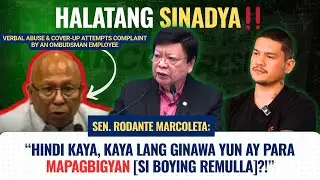 Sen. Marcoleta GRILLS Atty. Dante Vargas' Cover-up Attempts for Boying Remulla⁉️