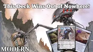 This Deck Wins Out of Nowhere! | Mono G Anvil Combo | Modern | MTGO