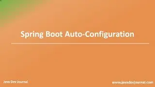 Spring Boot Auto Configuration