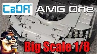 In progress 1/8 big scale #Mercedes AMG One 3295 pcs 1/8 C61503W by CaDa - Official licensed
