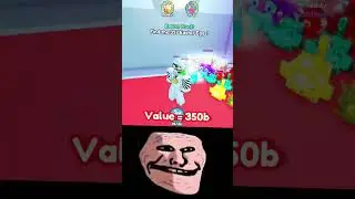 When you hatch Exclusive Crystal Egg! (Pet Simulator X) #shorts