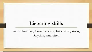 lec-5| b.ed 1st sem| language across the curriculum| listening skills