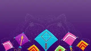 4K Makar Sankranti Traditional Video Background | Stocklate