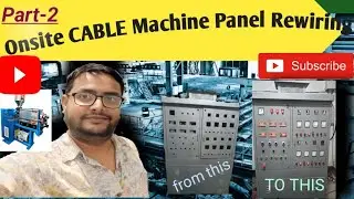 Electrical wire panel Commissioning process. #technical #machine #controlpanel #vfd #manufacturing.