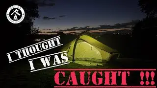 Stealth Camping on A Golf Course! Almost Caught! NEW GEAR