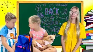 Diana and Maggie learn how to have fun and play different games outside