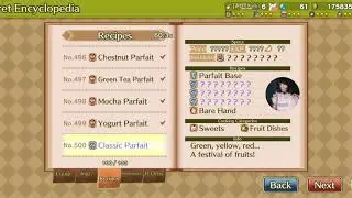 Marenian Tavern Story - Recipes - Pages 101 to 133