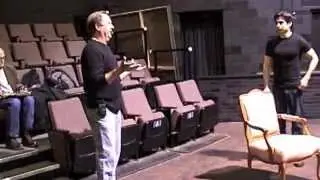 Rehearsing 'Ghost in the Machine' Early January, 2013 Theatre of Western Springs