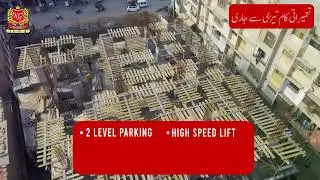 Kings Comfort ,4 & 5 rooms residential apartment , Nazimabad Near gol market