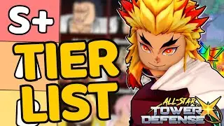 DEMON SLAYER UPDATE TIER LIST FROM ALL STAR TOWER DEFENSE X!