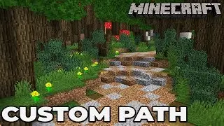 How to Build a Custom Road in Minecraft 1.14 : Survival Let's Play #6