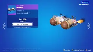 Fortnite Item Shop RARE DIRIGIBLE GLIDER! [February 17th, 2023]