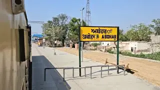 Bathinda Fazilka Passenger arriving Abohar with TKD WDP 3A !!