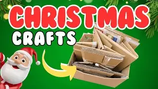 BRILLIANT 🤯 Christmas DIY Crafts Using Cardboard