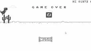 Python bot plays Dino game !!
