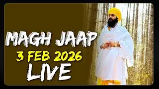 LIVE | 3 Feb 2026 | Magh Jaap | Asthan Dhan Baba Deep Singh Ji |